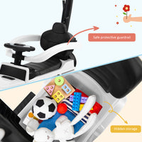 3-in-1 Licensed Mercedes Benz Ride on Push Car