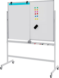 90 x 120 cm Mobile Magnetic Whiteboard