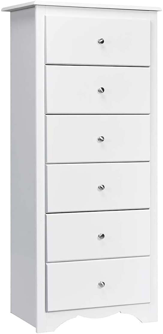 Giantex Chest of 6 Drawers, Free Standing Storage Cabinet - GiantexAU