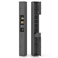 Giantex Slim Bathroom Tall Cabinet