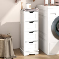 Bathroom Storage Cabinet with 4 Drawers