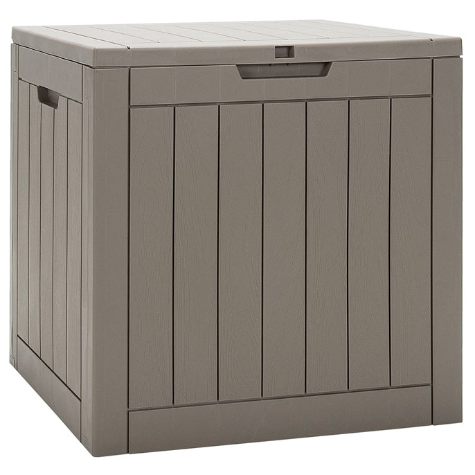 Deck Box, 118L Outdoor Storage Box for Patio Tools, Cushions, Garden Supplies