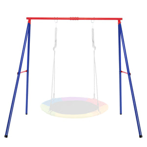Metal Swing Stand, Steel A-Frame Hammock Frame, Extra Large Heavy Duty, Only The Frame
