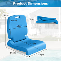 Poolside Chairs for Edge of Pool