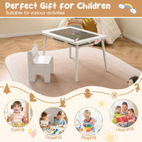 Sensory Table & Chair Set for Kids 2-8