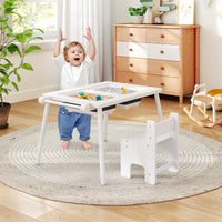 Sensory Table & Chair Set for Kids 2-8
