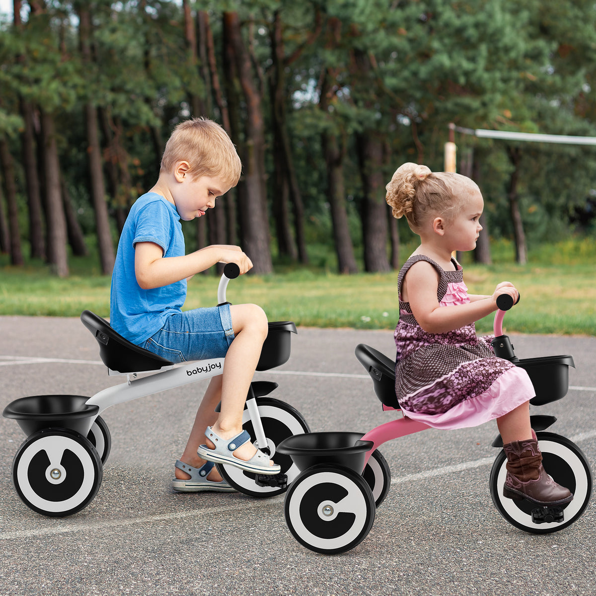 Kids Trike with Adjustable Seat