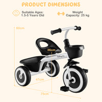 Kids Trike with Adjustable Seat