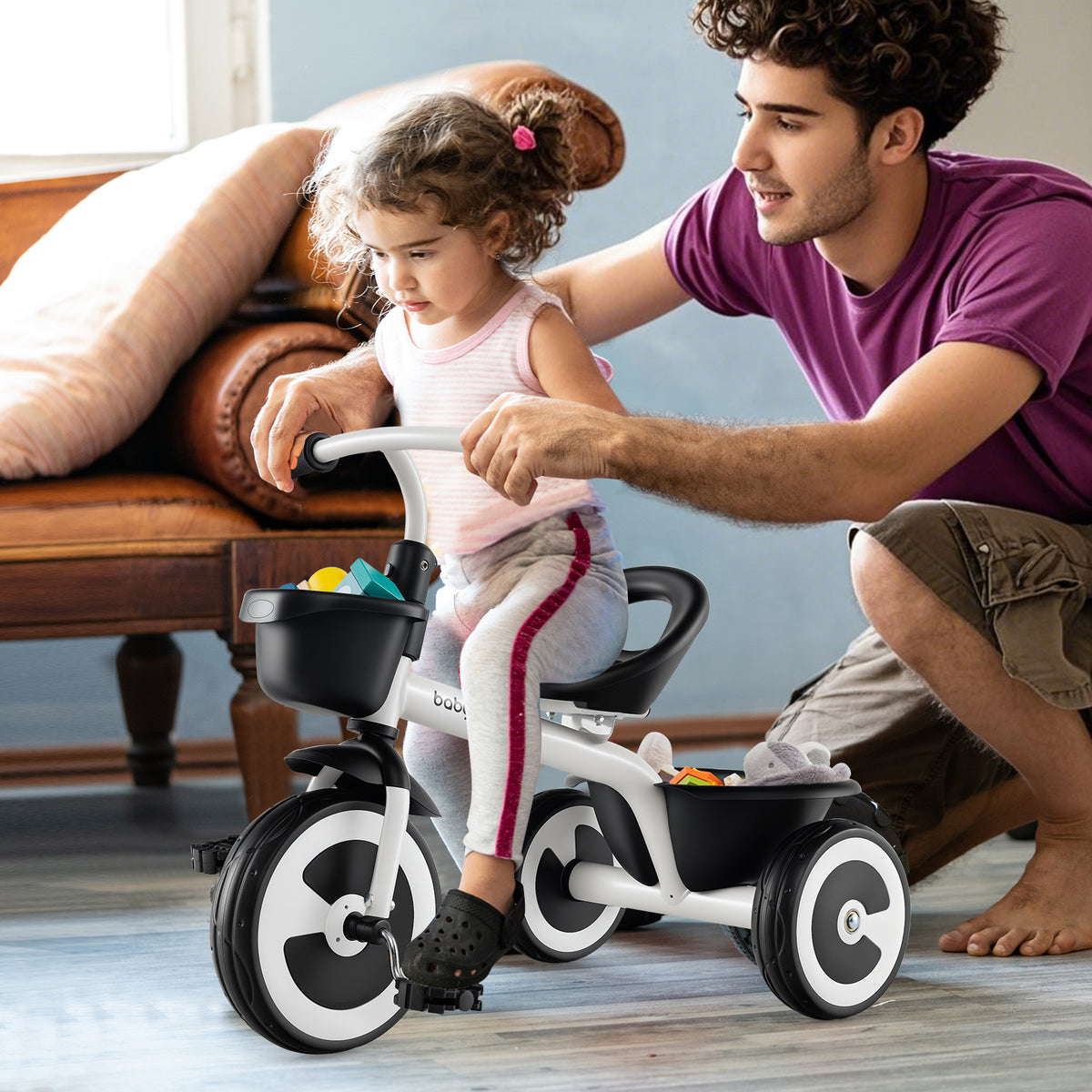 Kids Trike with Adjustable Seat