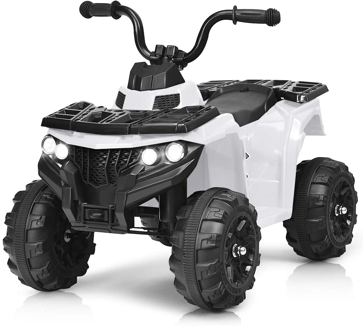 6V Battery Powered ATV with 4 Anti-skid Wheels Music Player
