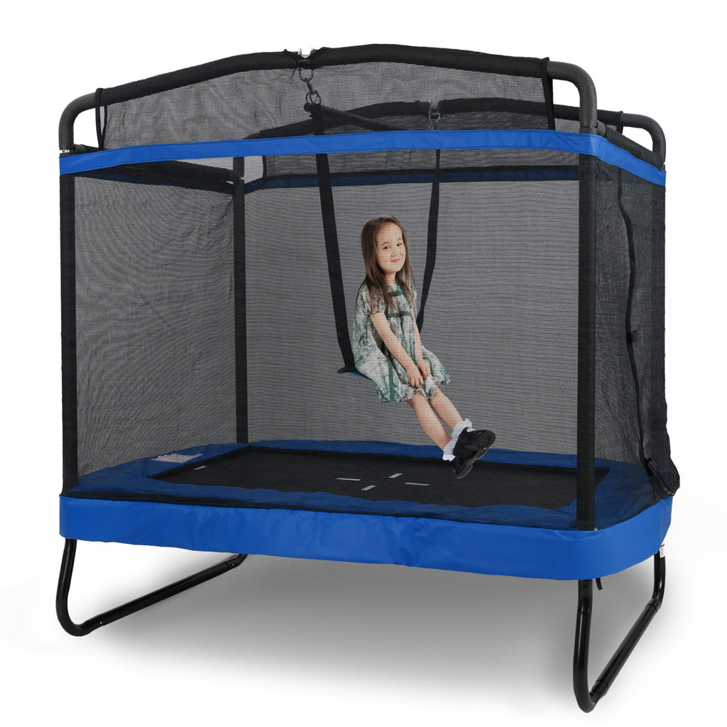 Giantex 6 Ft Kids Trampoline With Swing