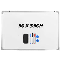 Giantex Dry Erase Board, Wall Mounted Board with Detachable Tray