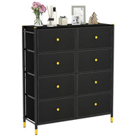 Giantex Dresser with 5 Drawers, Fabric Dresser Tower