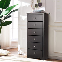 Giantex Chest of 6 Drawers, Free Standing Storage Cabinet - GiantexAU