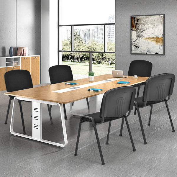 Set of 5 Conference Chair, Modern Waiting Room Chairs - GiantexAU
