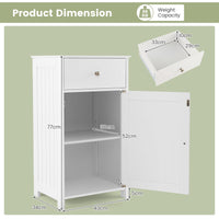 Giantex Single Door Bathroom Cabinet