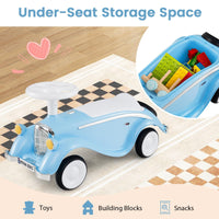Toddler Ride on Toy, Classic Foot to Floor Kid Sliding Car with Steering Wheel