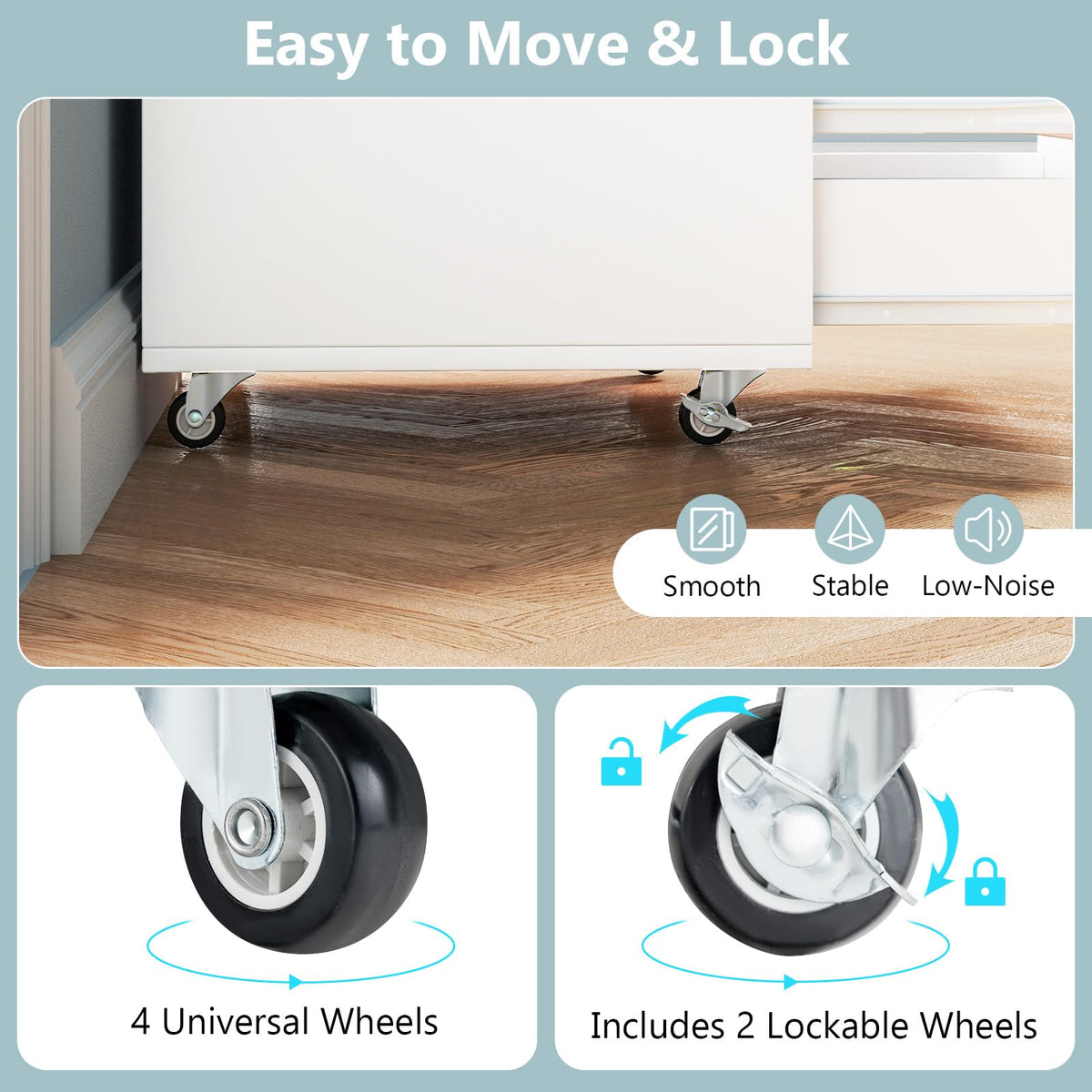 5-Drawer Chest of Drawers, Wooden Dresser Chest - GiantexAU