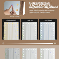 Giantex Adjustable Standing Jewelry Cabinet, Lockable Jewelry Armoire Organizer