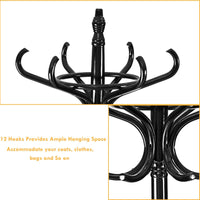 Coat Rack, Free Standing Coat Rack, Solid Wood Coat Tree