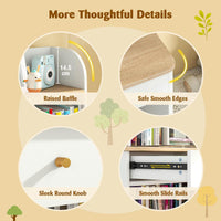 Kids Study Desk with Storage