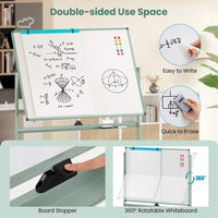 90 x 120 cm Mobile Magnetic Whiteboard