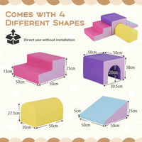 Kids Climb and Crawl Foam Block Play Set - GiantexAU