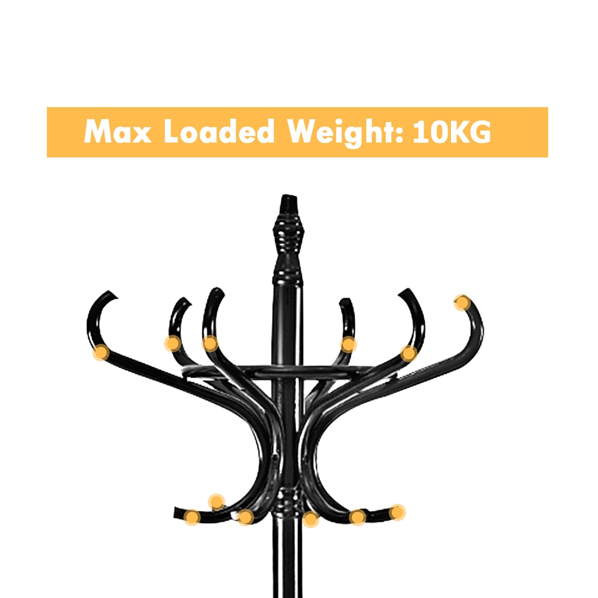 Coat Rack, Free Standing Coat Rack, Solid Wood Coat Tree