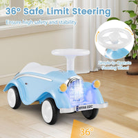 Toddler Ride on Toy, Classic Foot to Floor Kid Sliding Car with Steering Wheel