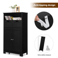 Giantex Bathroom Floor Cabinet, Storage Cabinet, Standing Cupboard for Kitchen