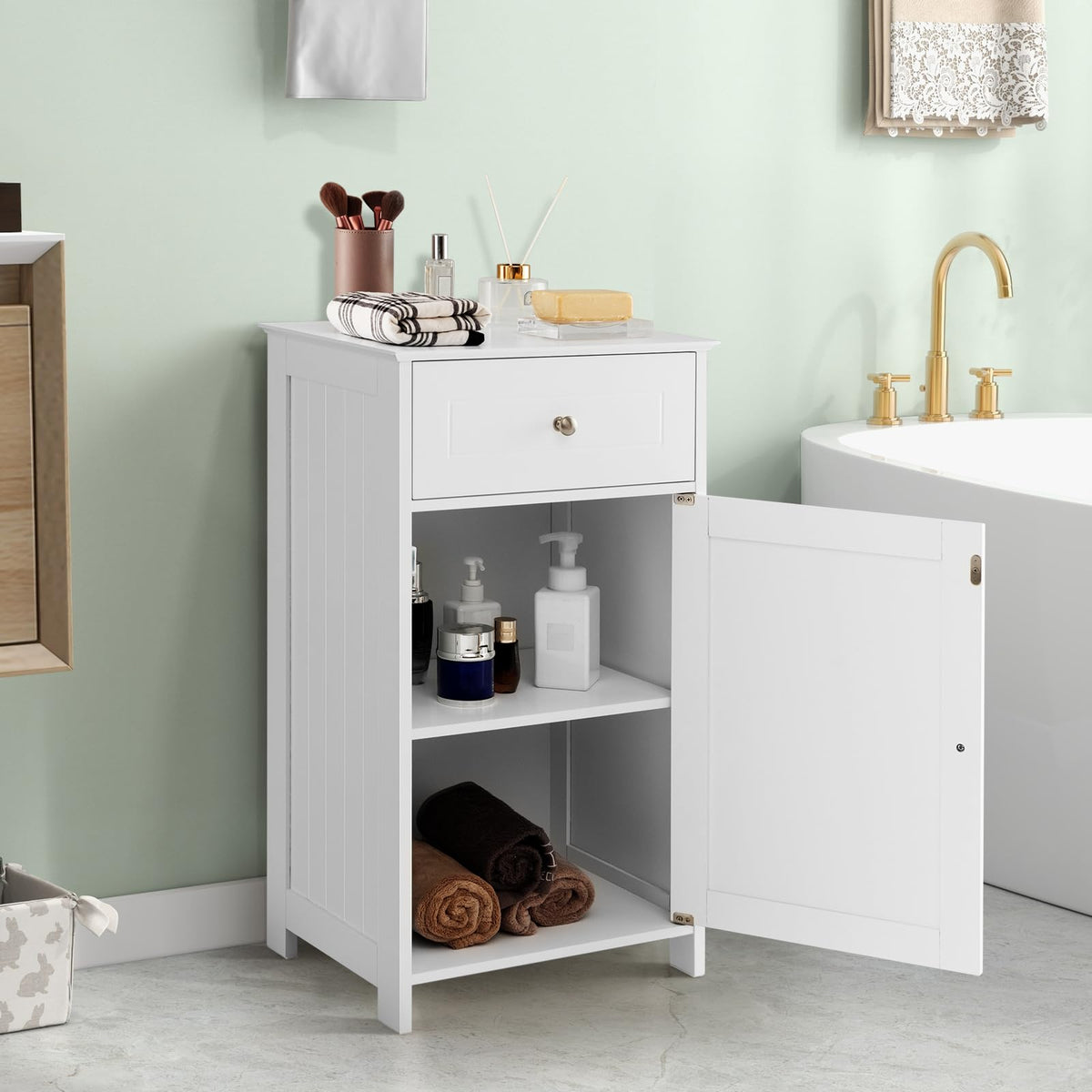 Giantex Single Door Bathroom Cabinet