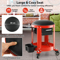 150 kg Capacity Workshop Creeper Seat, Rolling Mechanic Stool