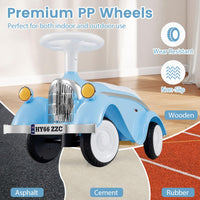 Toddler Ride on Toy, Classic Foot to Floor Kid Sliding Car with Steering Wheel