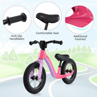 12-Inch Magnesium Alloy Frame Toddler Bike w/Adjustable Seat