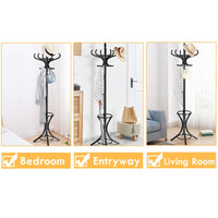 Coat Rack, Free Standing Coat Rack, Solid Wood Coat Tree