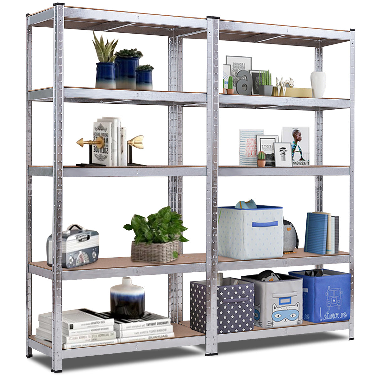 Giantex 5-Tier Metal Shelving Rack