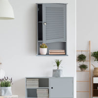 Giantex Bathroom Wall Cabinet, Large Capacity Storage Cupboard