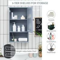 Giantex Bathroom Wall Cabinet, Large Capacity Storage Cupboard