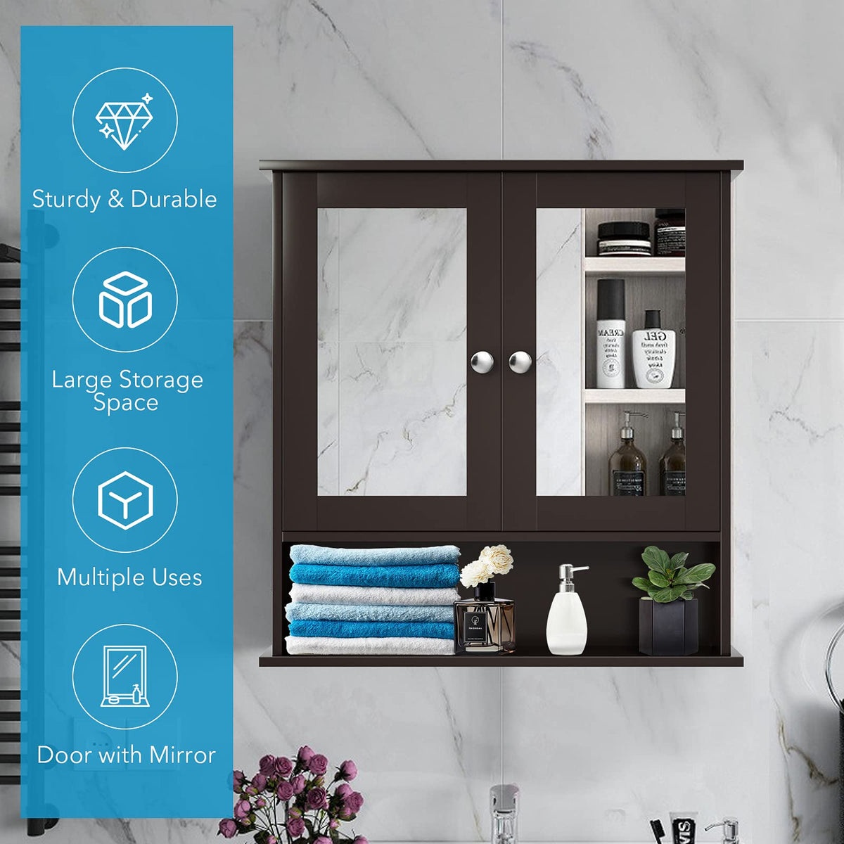 Bathroom Wall Mirror Cabinet