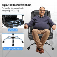 Height Adjustable Executive Office Chair - GiantexAU