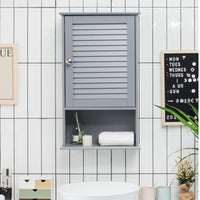 Giantex Bathroom Wall Cabinet, Large Capacity Storage Cupboard