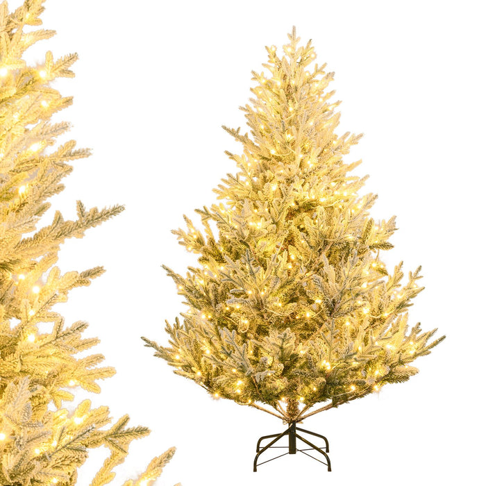 1.8/2.1M Pre-Lit Artificial Christmas Tree with Branch Tips
