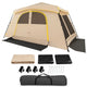 10 Person Instant Cabin Camping Tent with Rainfly