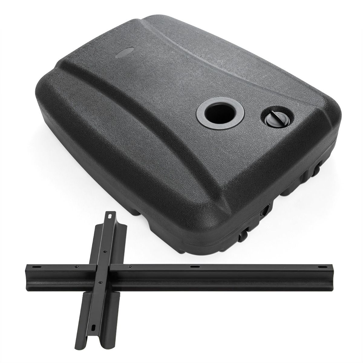 100 KG Cantilever Umbrella Base with Wheels and Cross Base