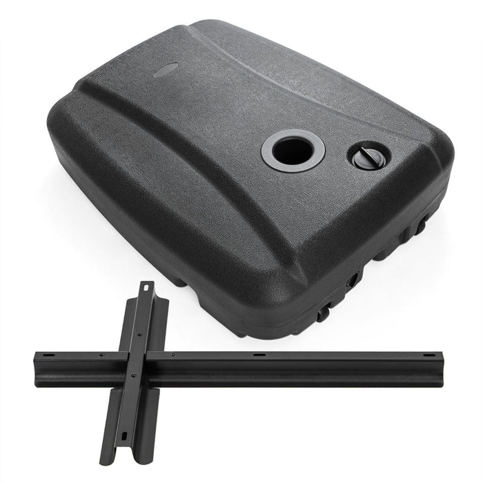 100 KG Cantilever Umbrella Base with Wheels and Cross Base