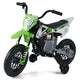 12V Kids Motorcycle with Training Wheels and Spring Suspension