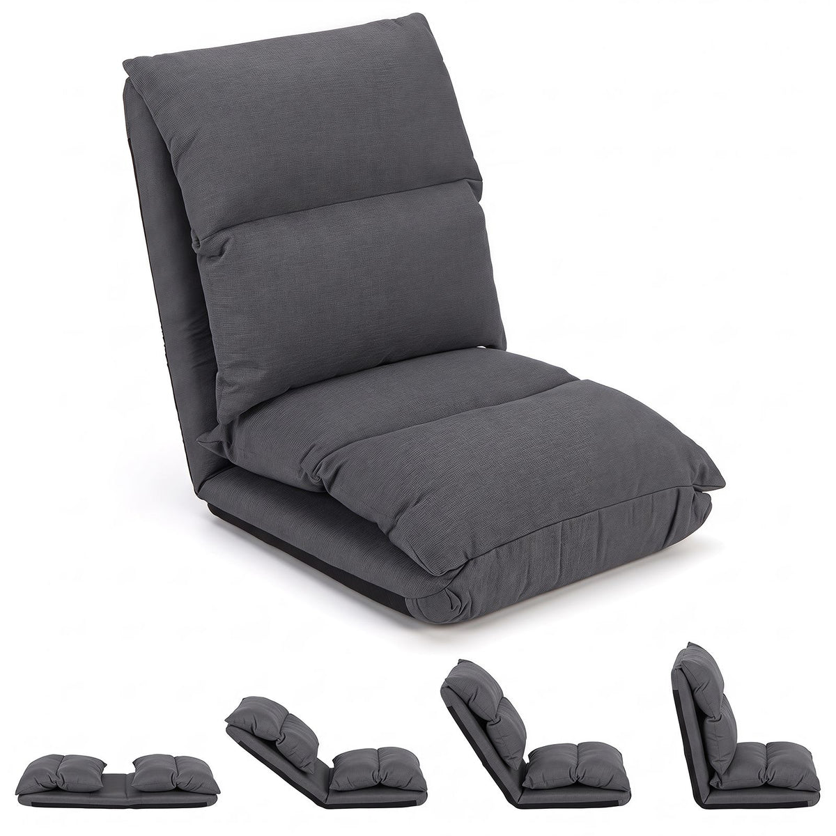 Giantex 14-Level Adjustable Floor Chair for Adults