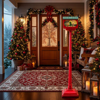 148 CM Musical Christmas Street Lamp Christmas Lights