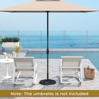14 KG Heavy Duty Umbrella Base Round with Adjustable Knob for 38-48mm Pole
