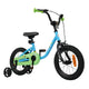 14/16-Inch Children Bicycle with Removable Training Wheels and Adjustable Seat for kids